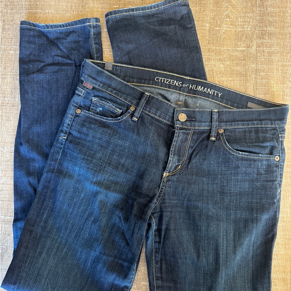 Citizens of Humanity Dark Wash Slim Jeans Size 29 | Premium Designer Denim
